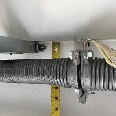 Measuring a torsion spring